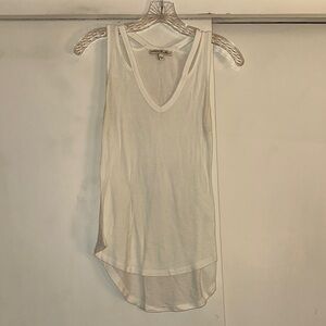 White Sleeveless Top